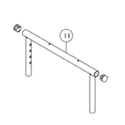 DESK LENGTH ARMREST, ADJ. TOP